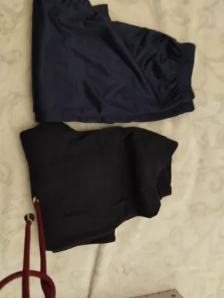 Pantalón chándal niño azul y negro