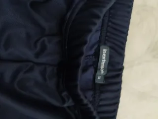 Pantalón chándal niño azul y negro