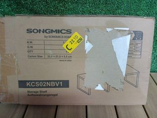 SONGMICS Estante para Especias, Juego de 2