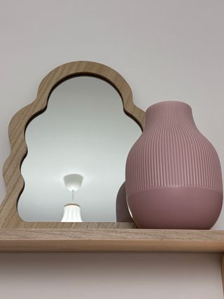 Espejo Sklum Madera y Cristal