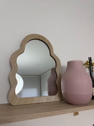 Espejo Sklum Madera y Cristal