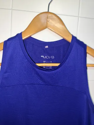 Camiseta deportiva sin mangas