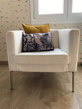 Sillón Klappsta Ikea Blanco