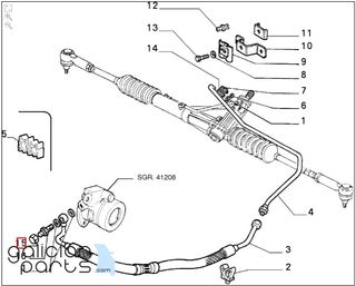 Tuerca M14 racor latiguillo Fiat Ducato (90-94) Al