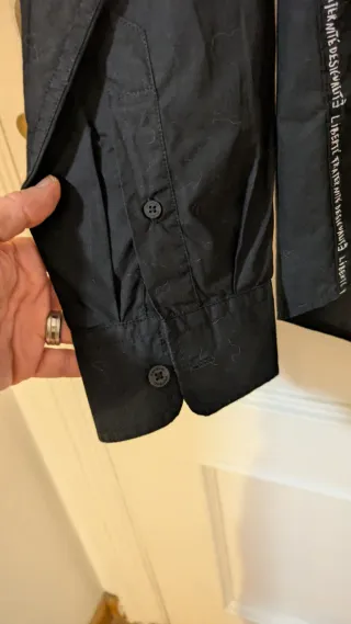 Camisa Desigual Negra Hombre