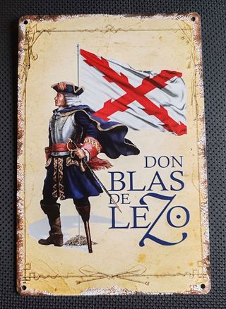 Chapa Metálica Blas de Lezo