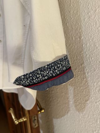 Camisa Zara Blanca Hombre Talla XL