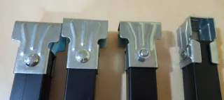 Patas de somier metálicas (4 unidades)