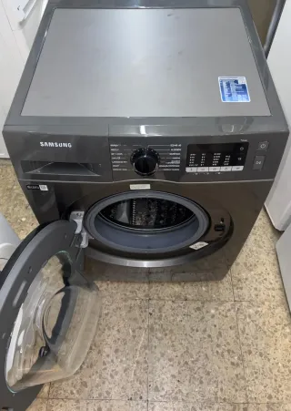 Lavadora Samsung Gris