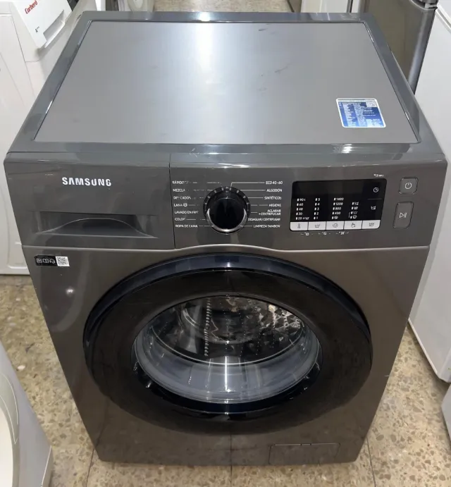 Lavadora Samsung Gris