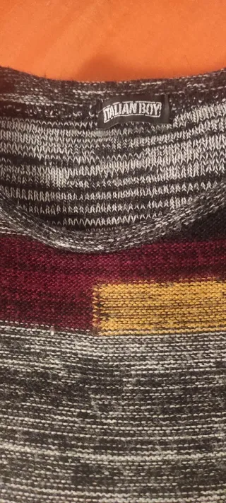 Maglione ITALIAN BOY fantasia righe