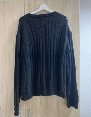 Sudadera hombre negra