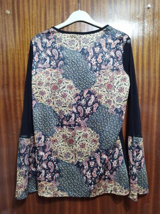 Camiseta Misia Talla L Estampada