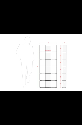 Estantería Acero Moderna