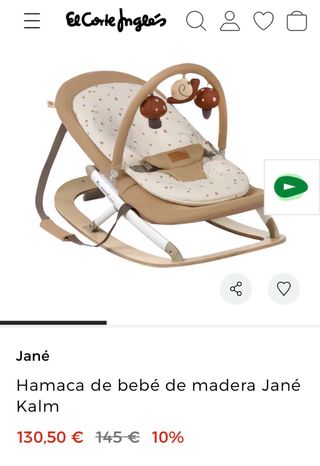 Trona reclinable para bebé