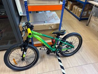 Bicicleta infantil Monty 20 verde