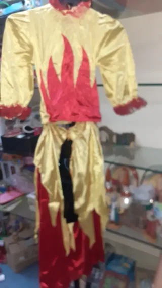 Disfraz de fuego infantil