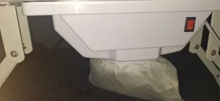 Mesa manicura plegable con aspirador