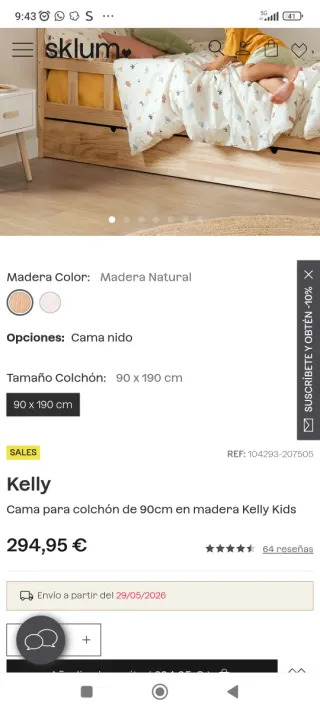 Cama Nido Montessori Sklum