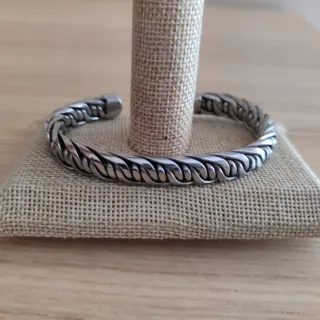 Pulsera Acero Inoxidable Diseño Trenzado