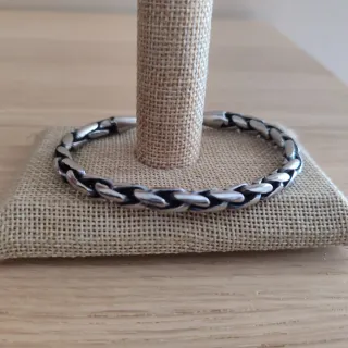Pulsera Acero Inoxidable Diseño Trenzado