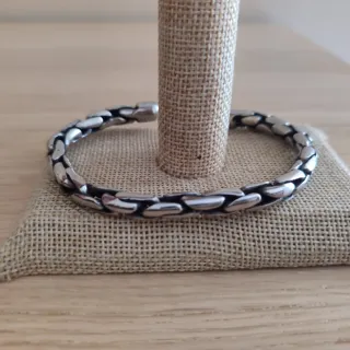 Pulsera Acero Inoxidable Diseño Trenzado