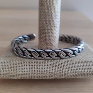 Pulsera Acero Inoxidable Diseño Trenzado