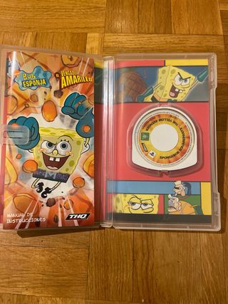 Bob Esponja El Vengador Amarillo PSP
