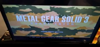 Metal Gear Solid 3 Snake Eater Limited In Metallo