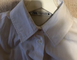 Camisa Oversize Zara Perlas Talla Única