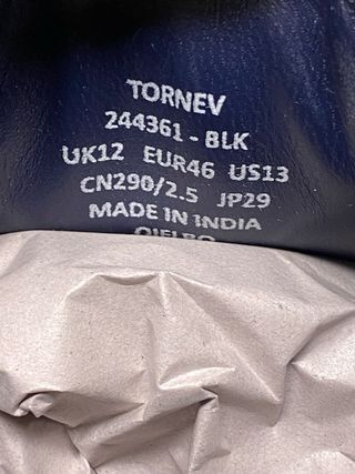 Botas Ankle Ted Baker Tornev Homem Pretas Vermelha