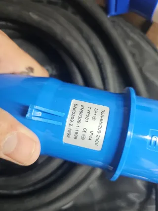 Cargador Coche Eléctrico 32A Tipo 1, 5m