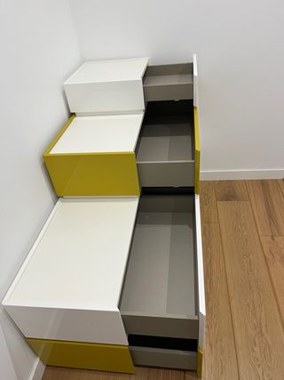 Mueble San Giacomo Cidori Blanco y Amarillo