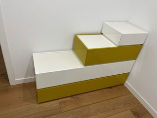 Mueble San Giacomo Cidori Blanco y Amarillo