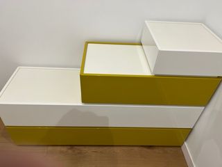 Mueble San Giacomo Cidori Blanco y Amarillo