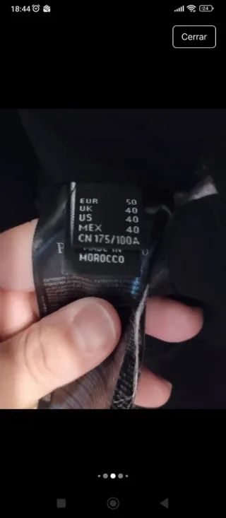 Traje de vestir gris