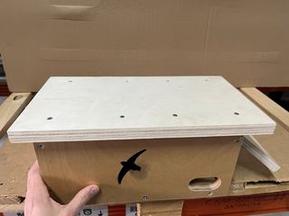 Caja nido para vencejos