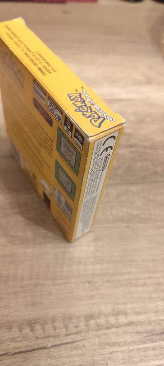 Pokemon Amarillo Edición Especial Pikachu