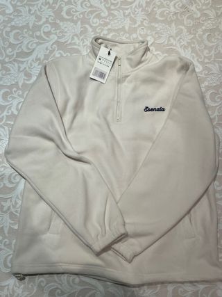 Forro polar Esenzia blanco roto talla M. (Sevilla)