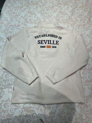 Forro polar Esenzia blanco roto talla M. (Sevilla)