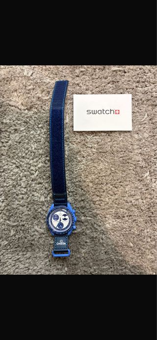 Swatch Omega Mission to the Moonphase