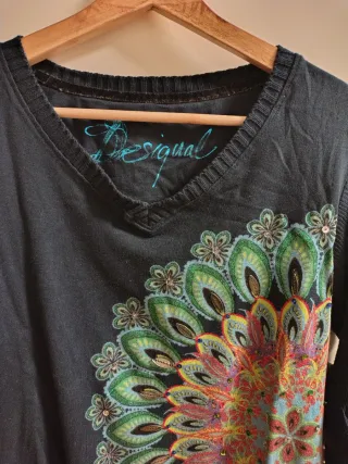 Jersey fino Desigual estampado