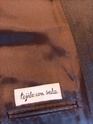 Americana clásica gris