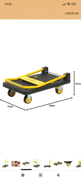 Carro Plegable STANLEY SXWTC-PC508