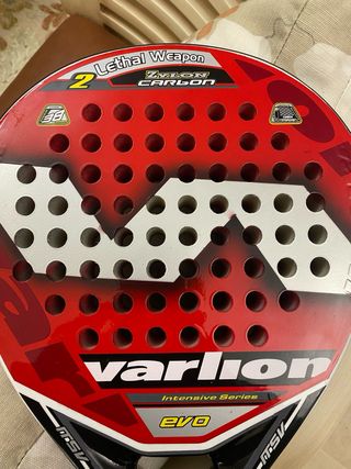 Raqueta Varlion Lethal Weapon Carbon Zylon 38mm