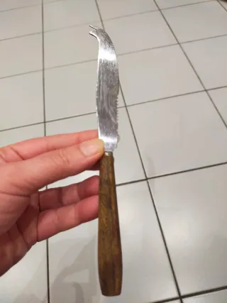 Set Utensili Formaggio Legno Metallo