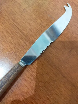 Set Utensili Formaggio Legno Metallo