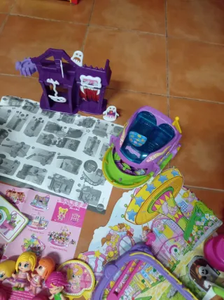 Lote Pinypon: Casa, yate, caravana y Muñecas