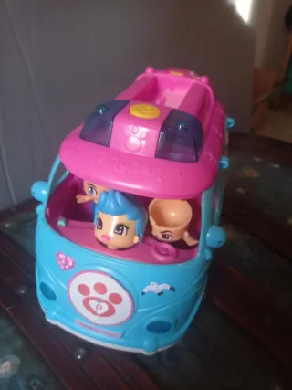 Lote Pinypon: Casa, yate, caravana y Muñecas