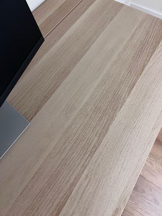 Escritorio Ikea Madera y Metal